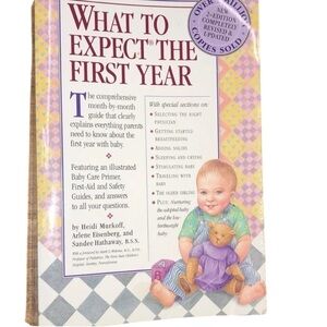 What to Expect the First Year huge 2nd edition Baby book